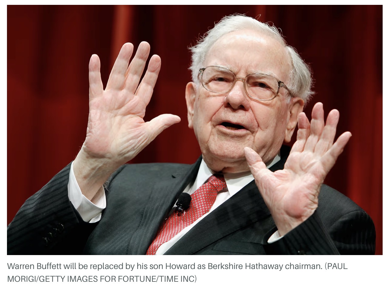 Warren Buffett lascia la presidenza di Berkshire Hathaway