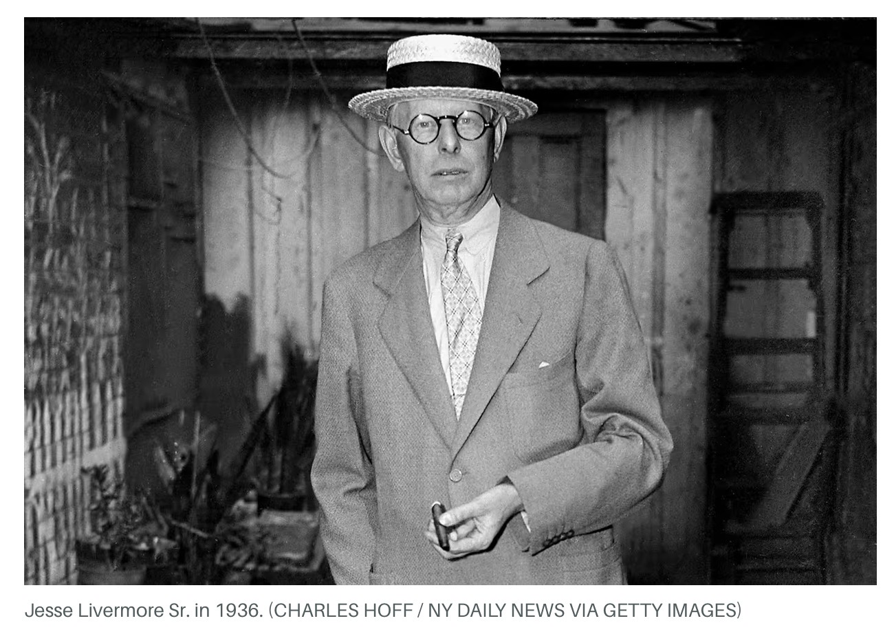 Jesse Livermore nel 1936