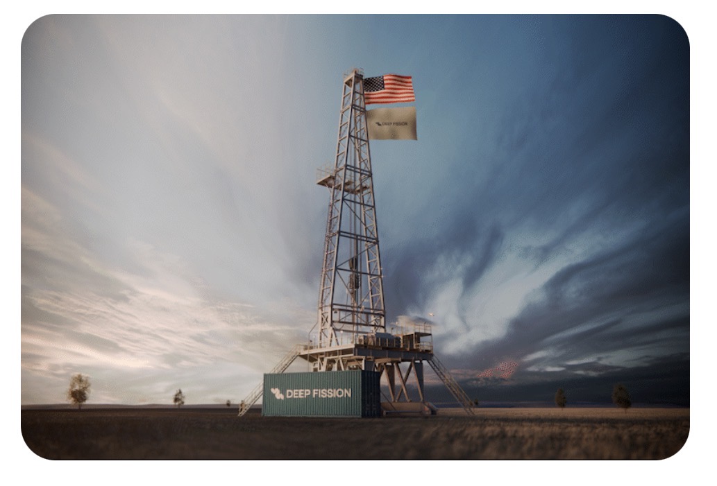 Deep Fission Gravity Reactor, borehole SMR